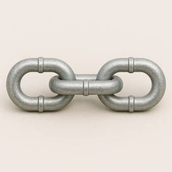 Цепь круглозвенная с буртиком Б2-7х49 в наличии в Томске