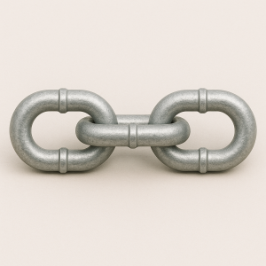 Цепь круглозвенная с буртиком Б2-7х28 в наличии в Томске