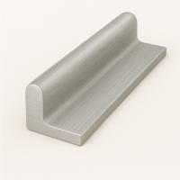 Дюралевый полособульб 2,5х13х40 мм Д16ч симметричный