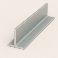 Т-образный профиль нержавеющий 100х100х6 мм AISI 316Ti