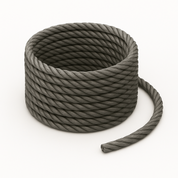 Канат одинарной свивки оцинкованный (С) 15 мм ГОСТ 3063-80 в наличии в Томске