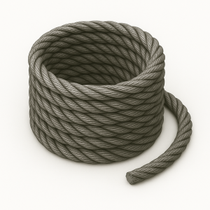 Канат тройной свивки ЛК-Р 73 мм ГОСТ 3089-80 в наличии в Томске