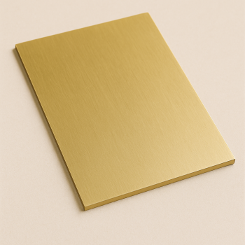Латунный лист полутвердый 0,6х600х1500 мм Л63 ГОСТ 2208-2007 в наличии в Томске