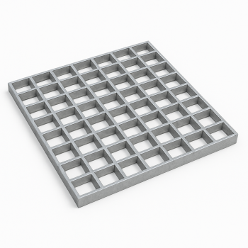 Решетчатый настил P 33х33/30х3 1000х1000 мм в наличии в Томске