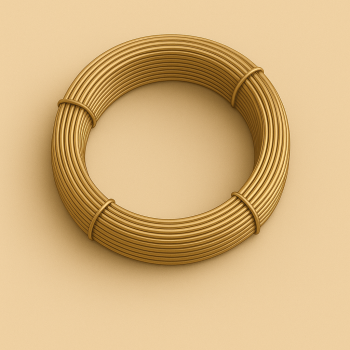 Латунная проволока тянутая 0,2 мм Л63 ГОСТ 1066-2015 в наличии в Томске