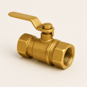 Латунный кран шаровой проходной муфтовый ДУ 80 РУ 10 ГОСТ 15527-2004 в наличии в Томске