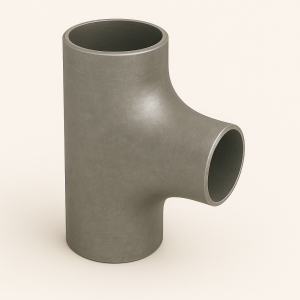Стальной тройник бесшовный приварной переходной ДУ 125 ГОСТ 17376-2001 в наличии в Томске