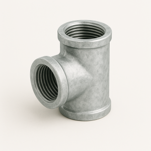 Тройник оцинкованный приварной ДУ 32 в наличии в Томске