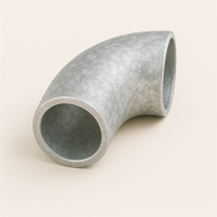 Отвод оцинкованный бесшовный 90° ДУ 57