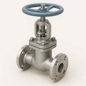 Задвижка нержавеющая фланцевая Ду 150 Ру 16 в наличии в Томске