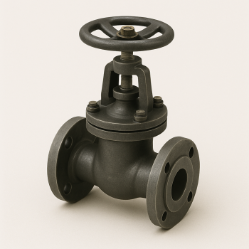 Задвижка чугунная фланцевая ДУ 100 РУ 10 30ч6бр в наличии в Томске