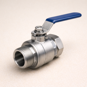 Кран шаровой из 3-х частей S-S AISI 316L 1 1/2" в наличии в Томске