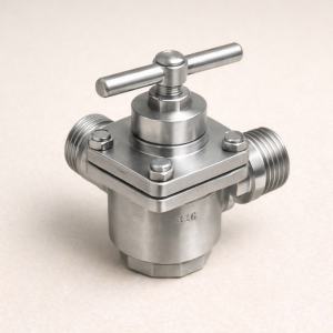 Кран пробковый 3-х ходовой ВР/ВР/ВР AISI 304 DN 1" в наличии в Томске